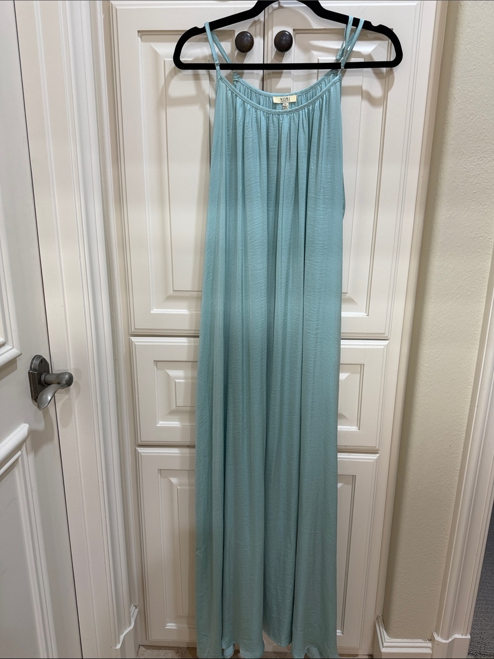 Kori Pale Aqua Maxi Dress
